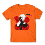 Wanna die? Orange Men's T-shirt for Anime, Tokyo Ghoul