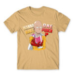 Wanna have One Punch? Sand Men's Tee for Anime, One Punch Man