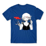 Wanna play? Royal Blue Men's T-shirt for Anime, Tokyo Ghoul