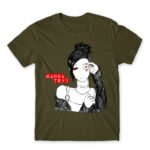 Wanna try? Army Men's T-shirt for Anime, Tokyo Ghoul