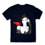 Wanna try? Navy Men's Tee for Anime, Tokyo Ghoul