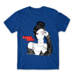Wanna try? Royal Blue Men's Tee for Anime, Tokyo Ghoul