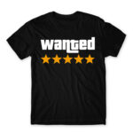 Wanted Black Men's Tee