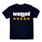 Wanted Navy Men's T-shirt