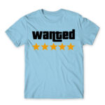 Wanted Sky Blue Men's T-shirt