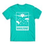 Warzone poster Turquoise Men's T-shirt