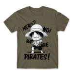 We are pirates Zinc Men's Tee for Anime, One Piece