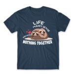 We are taking a nap together Denim Men's Tee for Funny, Laziness