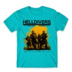 We dive – HELLDIVERS Atoll Blue Men's T-shirt