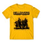 We dive – HELLDIVERS Gold Men's T-shirt