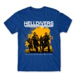 We dive – HELLDIVERS Royal Blue Men's Tee