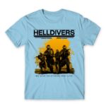 We dive – HELLDIVERS Sky Blue Men's T-shirt
