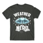 Weather Nerd Dark Grey Men's T-shirt for Meteorologist, Work