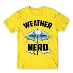 Weather Nerd Lemon Men's T-shirt for Meteorologist, Work