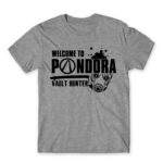 Welcome to Pandora Grey Melange Men's T-shirt