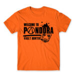 Welcome to Pandora Orange Men's T-shirt