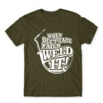 Weld It Army Men's Tee for Welder, Work