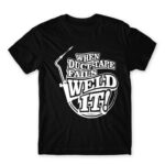 Weld It Black Men's Tee for Welder, Work