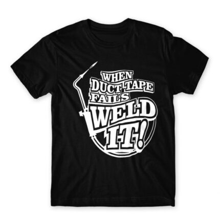 Weld It Black Men's Tee for Welder, Work