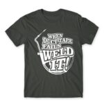 Weld It Dark Grey Men's T-shirt for Welder, Work