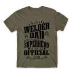 Welder dad Zinc Men's T-shirt for Welder, Work