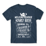 Welding hourly rates Denim Men's Tee for Welder, Work