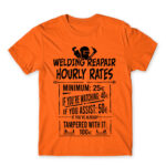 Welding hourly rates Orange Men's T-shirt for Welder, Work