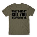 What doesn’t kill you Zinc Men's Tee for Funny, Sarcastic Humour