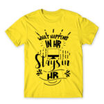 What happens in HR Lemon Men's Tee for Human Resources, Work
