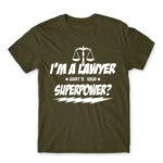 What’s your superpower – Lawyer Army Men's T-shirt for Lawyer, Work