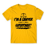 What’s your superpower – Lawyer Gold Men's Tee for Lawyer, Work