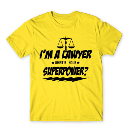 What’s your superpower – Lawyer Lemon Men's T-shirt for Lawyer, Work