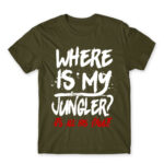 Where is my jungler? Army Men's T-shirt for Gaming, League Of Legends