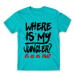 Where is my jungler? Atoll Blue Men's Tee for Gaming, League Of Legends