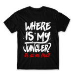 Where is my jungler? Black Men's Tee for Gaming, League Of Legends