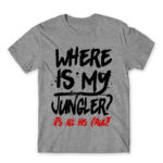 Where is my jungler? Grey Melange Men's Tee for Gaming, League Of Legends