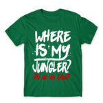 Where is my jungler? Kelly Green Men's Tee for Gaming, League Of Legends