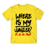 Where is my jungler? Lemon Men's Tee for Gaming, League Of Legends