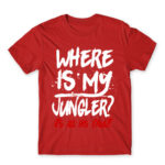 Where is my jungler? Red Men's Tee for Gaming, League Of Legends