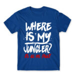 Where is my jungler? Royal Blue Men's T-shirt for Gaming, League Of Legends