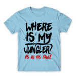 Where is my jungler? Sky Blue Men's Tee for Gaming, League Of Legends