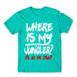 Where is my jungler? Turquoise Men's T-shirt for Gaming, League Of Legends