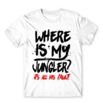 Where is my jungler? White Men's Tee for Gaming, League Of Legends