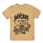 Where the adventure begins Sand Men's T-shirt for Kindergartner, Work
