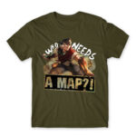 Who needs a map?! Army Men's T-shirt for Gaming, League Of Legends