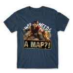 Who needs a map?! Denim Men's T-shirt for Gaming, League Of Legends