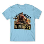 Who needs a map?! Sky Blue Men's Tee for Gaming, League Of Legends