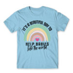 Wonderful day – obstetrician Sky Blue Men's T-shirt for Obstetrician, Work