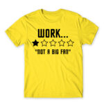 Work rating Lemon Men's T-shirt for Work, Workplace Cliches