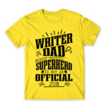 Writer Father Lemon Men's Tee for Work, Writer